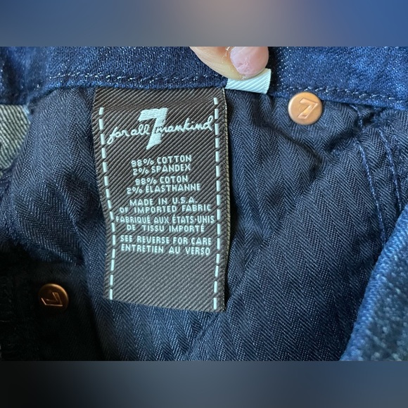 NWT 7 For All Mankind Jeans Kimmie Bootcut Dark blue sz 26 - Picture 11 of 12